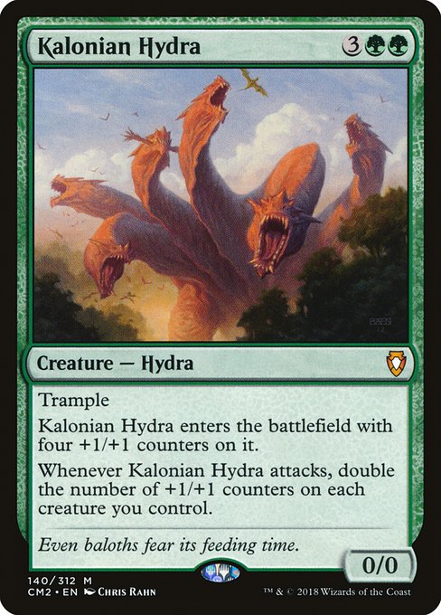 Kalonian Hydra - Commander Anthology Volume II Mythic Card