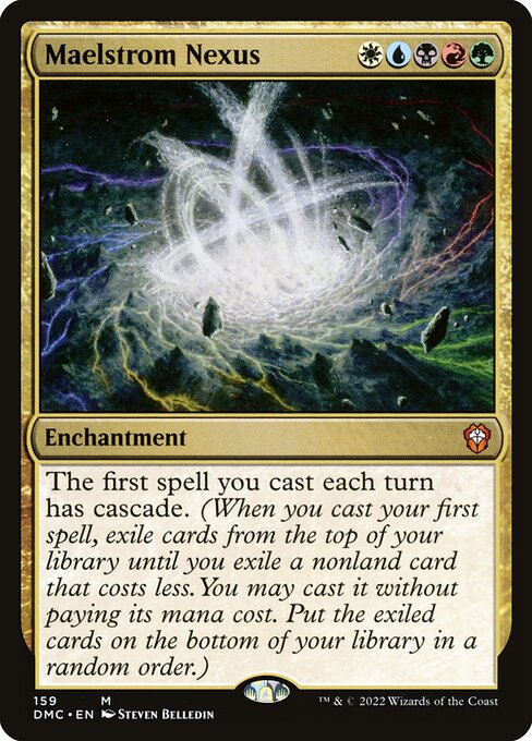 Maelstrom Nexus - Dominaria United Commander Mythic Card