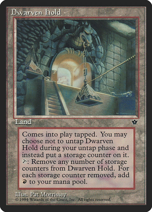 Dwarven Hold - Fallen Empires Rare Card