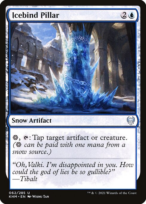 Icebind Pillar - Kaldheim Uncommon Card