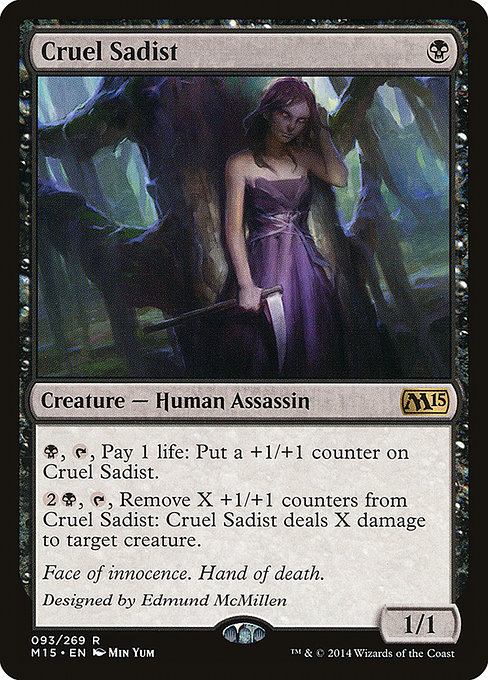 Cruel Sadist - Magic 2015 Rare Card