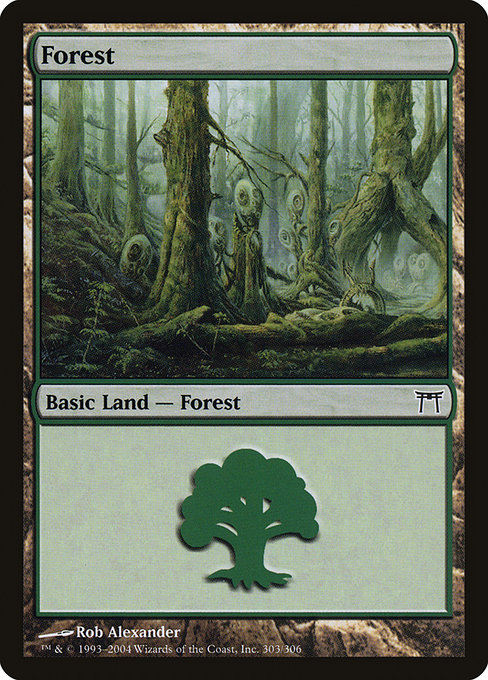 Forest - Champions of Kamigawa Common Card