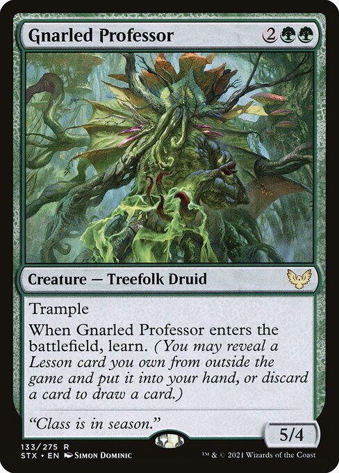 Gnarled Professor - Strixhaven: School of Mages Rare Card