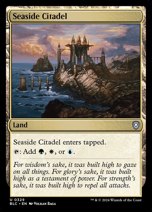 Seaside Citadel - Bloomburrow Commander Uncommon Card