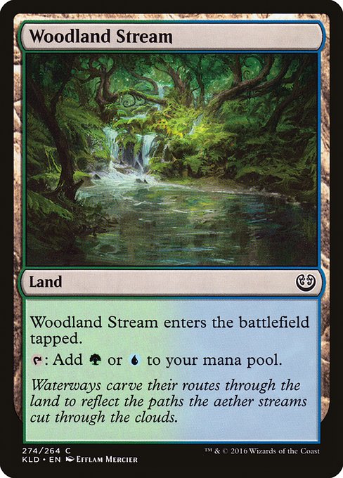 Woodland Stream - Kaladesh Common Card