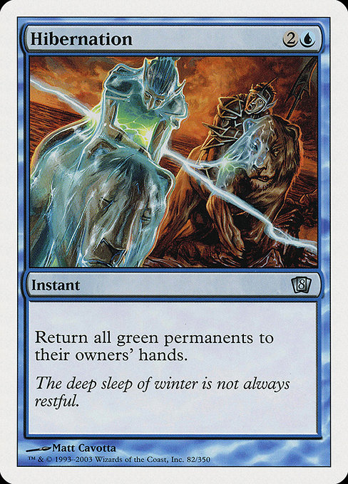 Hibernation - Eighth Edition Uncommon Card