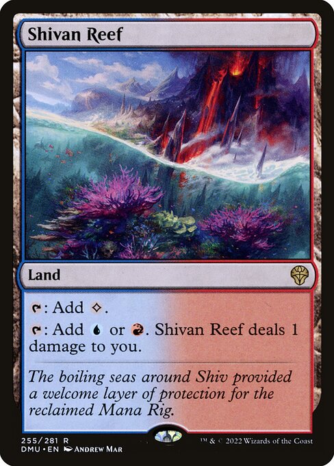 Shivan Reef - Dominaria United Rare Card