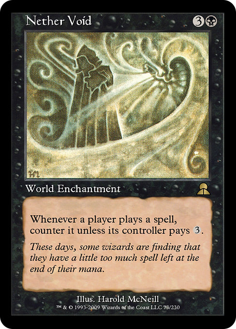 Nether Void - Masters Edition III Rare Card