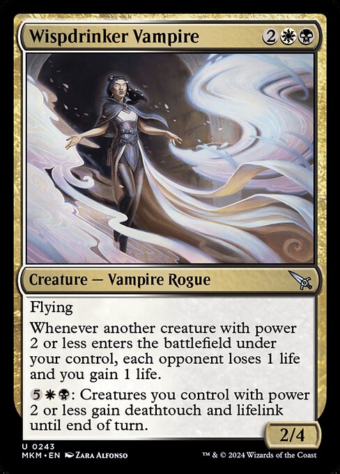 Wispdrinker Vampire - Murders at Karlov Manor Uncommon Card