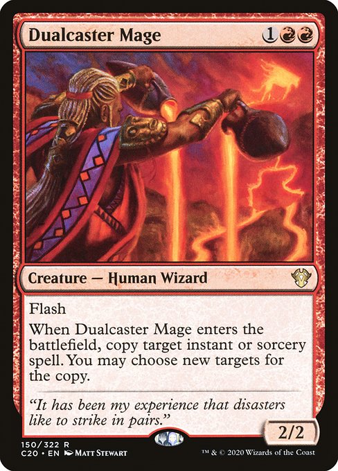 Dualcaster Mage - Commander 2020 Rare Card