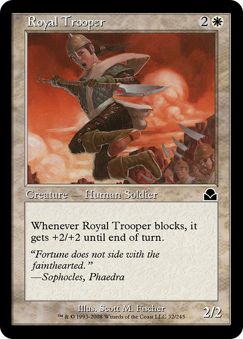 Royal Trooper - Masters Edition II Common Card