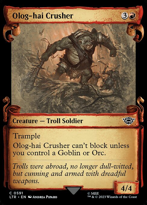 Olog-hai Crusher - The Lord of the Rings: Tales of Middle-earth Common Card