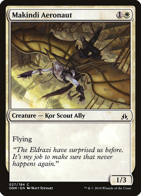 Makindi Aeronaut - Oath of the Gatewatch Common Card