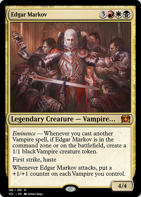 Edgar Markov - Treasure Chest Mythic Card