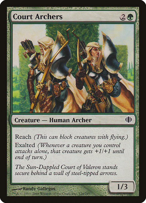 Court Archers - Shards of Alara Common Card