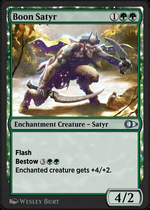 Boon Satyr - Pioneer Masters Uncommon Card