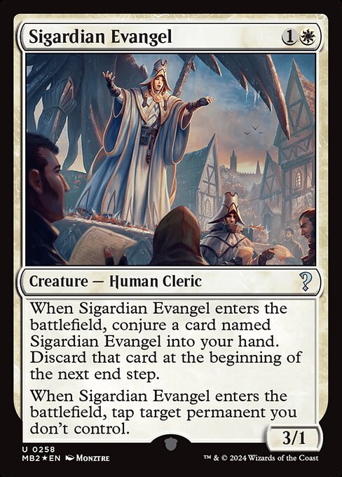 Sigardian Evangel - Mystery Booster 2 Uncommon Card