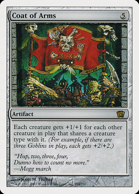 Coat of Arms - Eighth Edition Rare Card