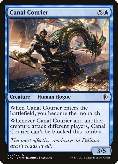 Canal Courier - Conspiracy: Take the Crown Common Card