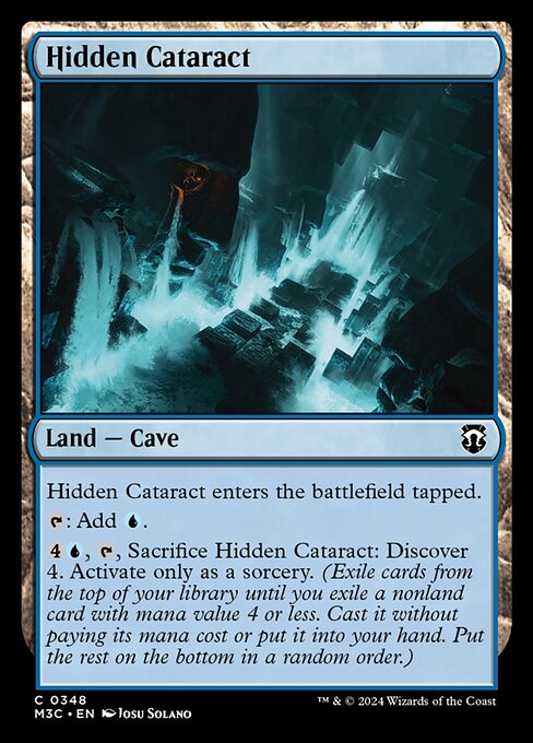 Hidden Cataract - Modern Horizons 3 Commander Common Card