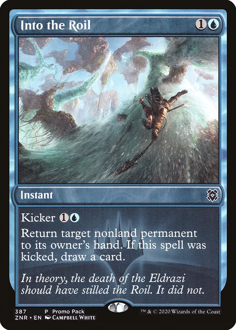 Into the Roil - Zendikar Rising Common Card