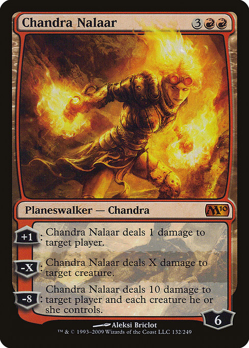 Chandra Nalaar - Magic 2010 Mythic Card