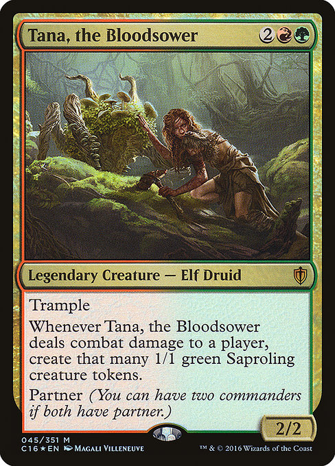 Tana, the Bloodsower - Commander 2016 Mythic Card