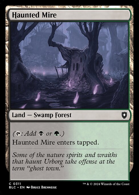 Haunted Mire - Bloomburrow Commander Common Card
