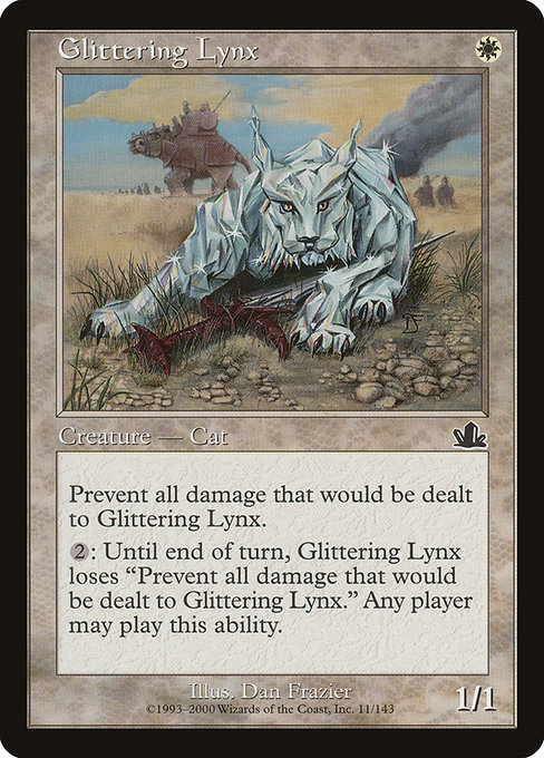 Glittering Lynx - Prophecy Common Card