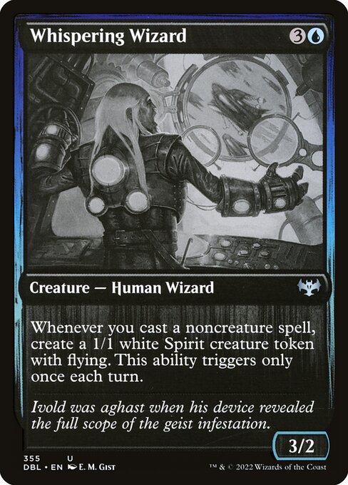 Whispering Wizard - Innistrad: Double Feature Uncommon Card