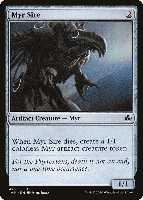 Myr Sire - Jumpstart Common Card