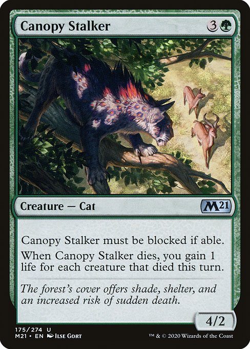 Canopy Stalker - Core Set 2021 Uncommon Card