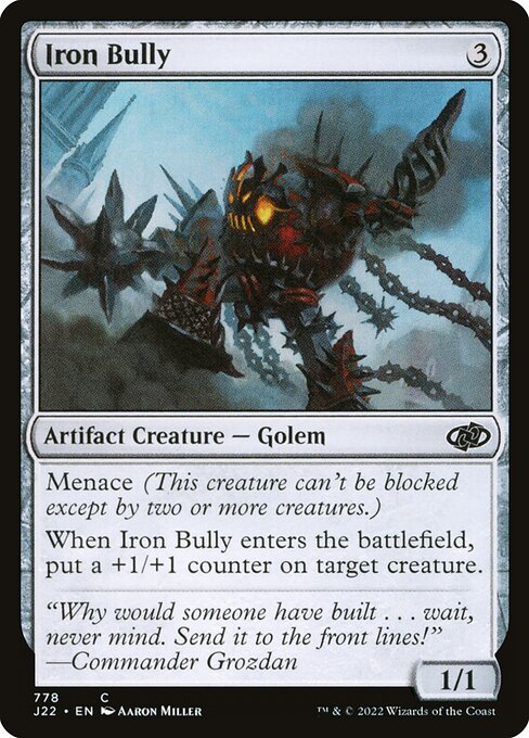 Iron Bully - Jumpstart 2022 Common Card
