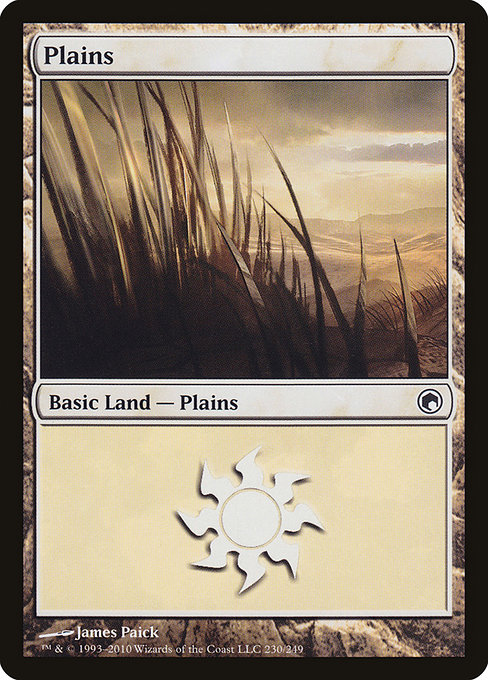Plains - Scars of Mirrodin Common Card