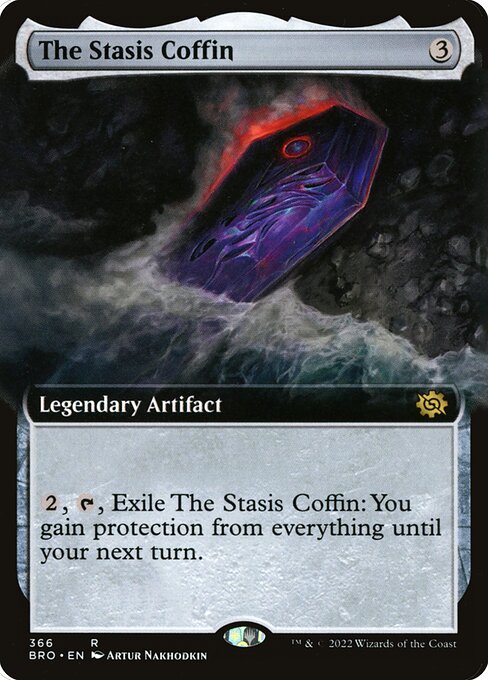 The Stasis Coffin - The Brothers' War Rare Card