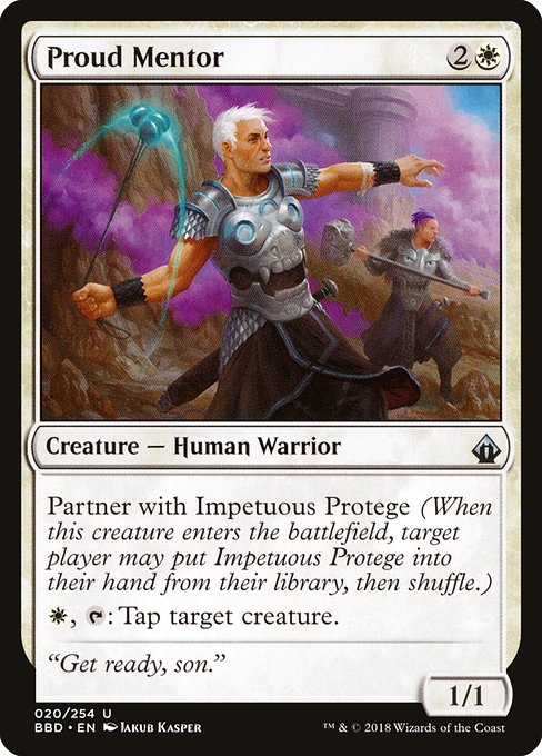 Proud Mentor - Battlebond Uncommon Card