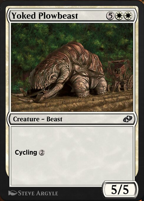 Yoked Plowbeast - Jumpstart: Historic Horizons Common Card