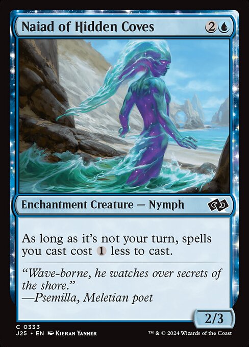 Naiad of Hidden Coves - Foundations Jumpstart Common Card