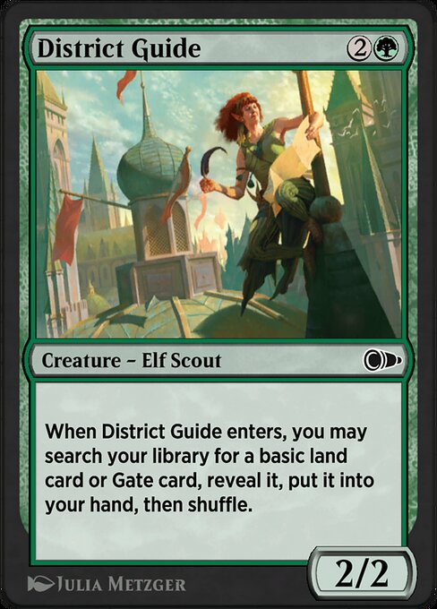 District Guide - Pioneer Masters Common Card