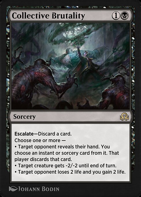Collective Brutality - Shadows over Innistrad Remastered Rare Card