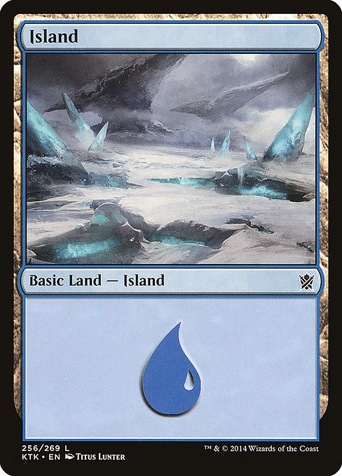Island - Khans of Tarkir Common Card