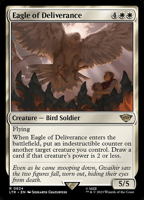 Eagle of Deliverance - The Lord of the Rings: Tales of Middle-earth Rare Card