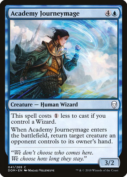 Academy Journeymage - Dominaria Common Card