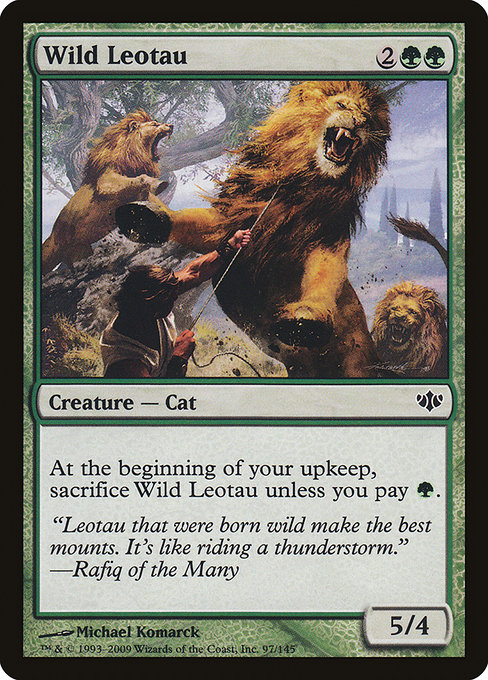 Wild Leotau - Conflux Common Card