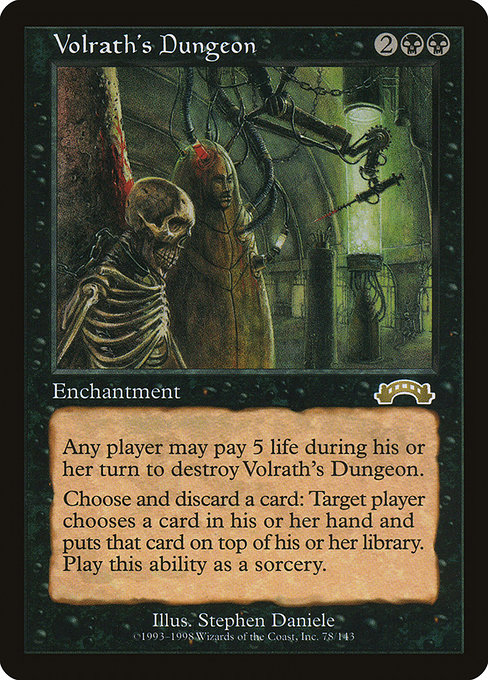 Volrath's Dungeon - Exodus Rare Card