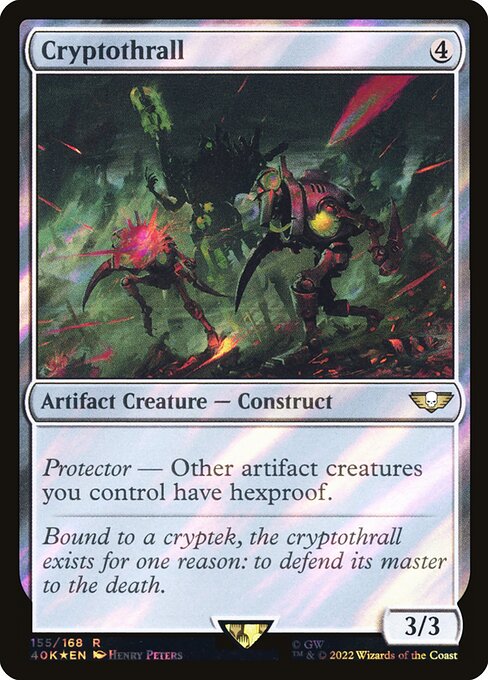 Cryptothrall - Warhammer 40,000 Commander Rare Card