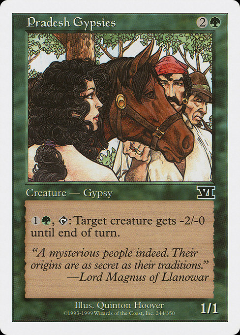 Pradesh Gypsies - Classic Sixth Edition Common Card