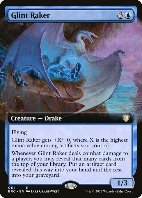 Glint Raker - The Brothers' War Commander Rare Card