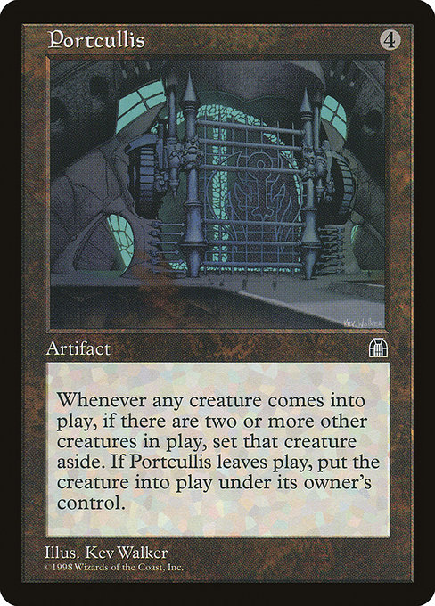 Portcullis - Stronghold Rare Card