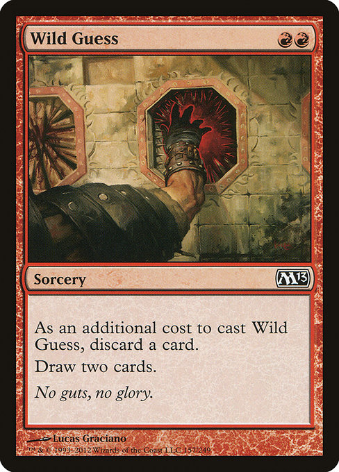 Wild Guess - Magic 2013 Common Card
